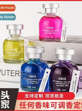 Car residence aromarapy new colorful round bottle fireless a