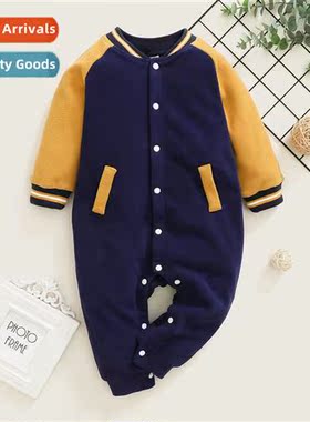 Infant spring  autumn  2021 new n baby boys colorful lg-slee