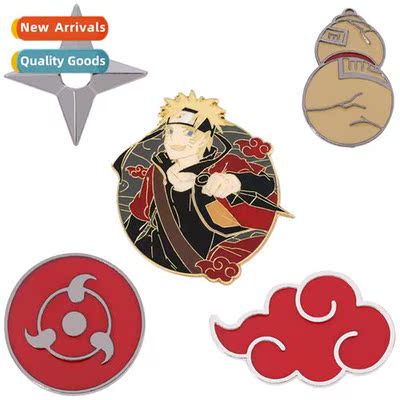 Naruto series peripheral brooch carto Xiaoxiao organisati Sh