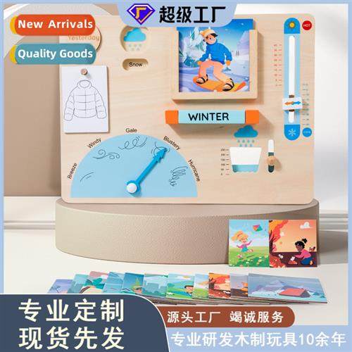 Wooden childrens early educati enlightenment wear forecast c