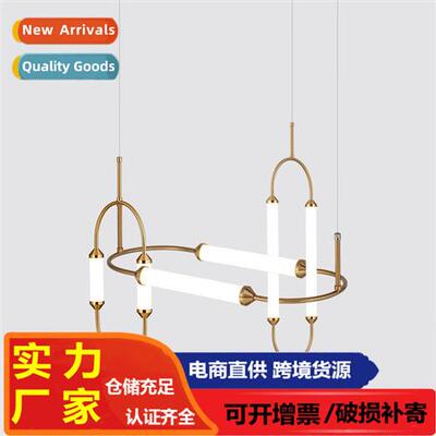 Scinavian lines combinati chelier creative bedside lamp jewe