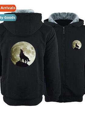 Autumn  Winter Cardigan Casual Winter Black Collarless Hoode