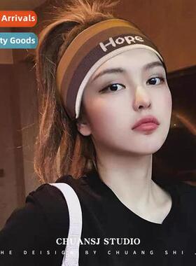 Summer Sports Women Hairbs Running Sweat Absorbent Antipersp