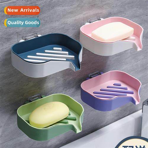 Soap box wall-mounted draining household high-grade new bath
