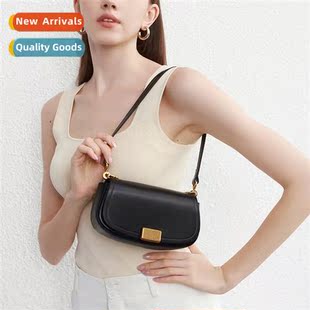 Hundreds lear crossbody small bag fashi saddle bag niche t