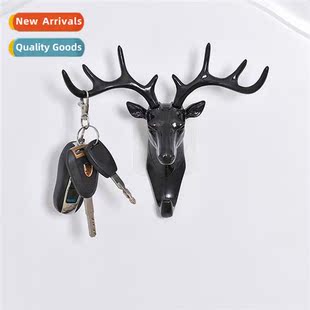 head whout wall Creative dimensial deer three A2495 hooks