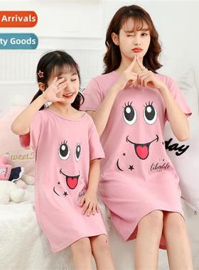 Parent-child dress 2021 spring and summer new mor-daughter s