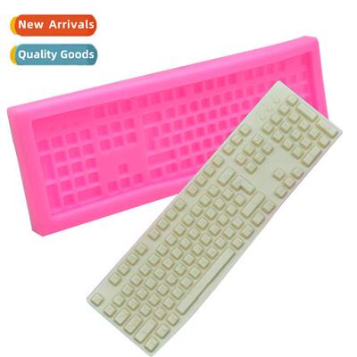 DIY Baking Tools Computer Keyboard Modelling Flip Cake Decor