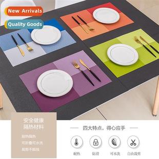 style western dinner mat Tian PVC zigzag