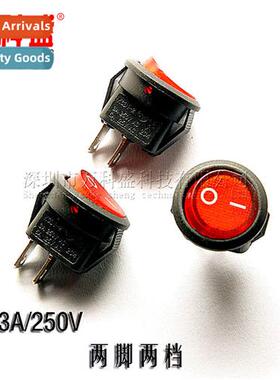 Boat S 2-pin 2-speed Round Rocker S 3A 250V 6A 125V Subminia