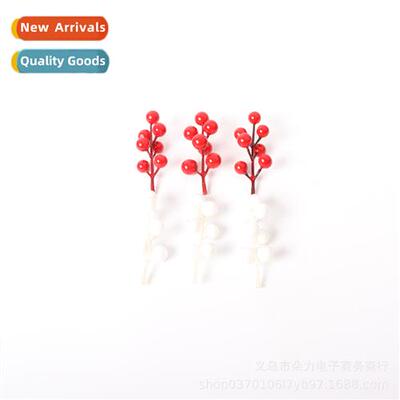 Work Christmas decoratis branch simulati red fortune berries