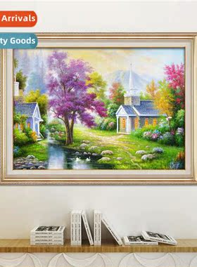 Diamd painting new rustic lscape cross stch modern an living