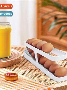 Boku Refrigerator Egg Roller OrganizerRolldown Egg Dispenser