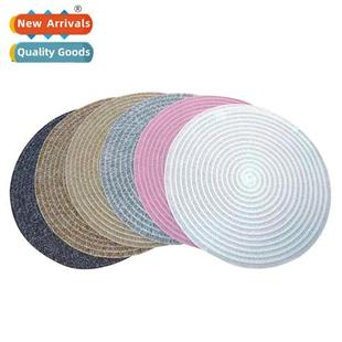woven Japanese slip PVC placemats round style Xuan