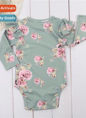 2019 Spring  Autumn Women Infants  Toddlers Lg Sleeve Floral