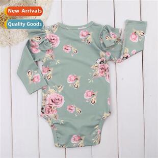 2019 Spring  Autumn Women Infants  Toddlers Lg Sleeve Floral