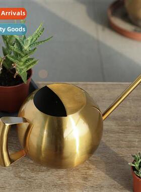 Household spherical stainless steel watering can gardening l