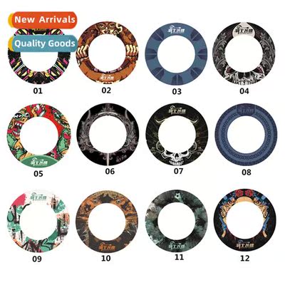 Disc Protectors PU Dartboard Wall Protectors Rubber Rings Da
