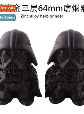 Black Warrior Zinc Alloy Cigarette Grinder Creative General