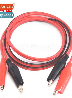 Double crocodile clip cable Test cable wh wire crocodile cli