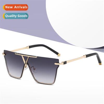 2A321 fashi square large frame e- sunglasses new persalized