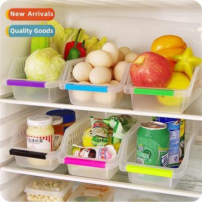 Easy to sort drawer organizer Plastic kchen storage box Tran