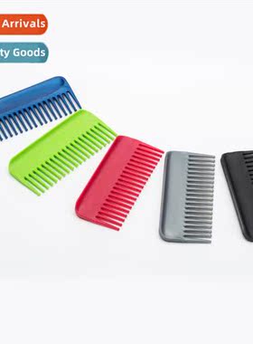 Lg curly  portable comb pear head buckle smooth  beauty comb