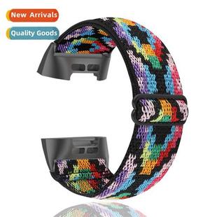 stretch nylon fitbit cha wristband band 适用charge watch
