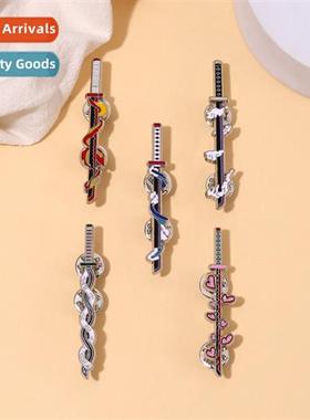 New carto animati surrounding weaps alloy brooch versatile c