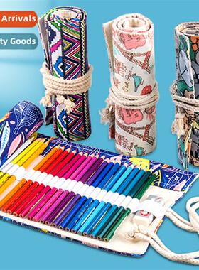 Canvas Pen Curtain Childrens Colorful Carto Pencil Black Sto