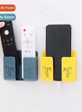 Cell phe holder home wall n-marking hole-free cell phe charg