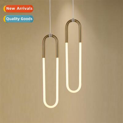 Scinavian simple bar chelier -modern creative  dining room b