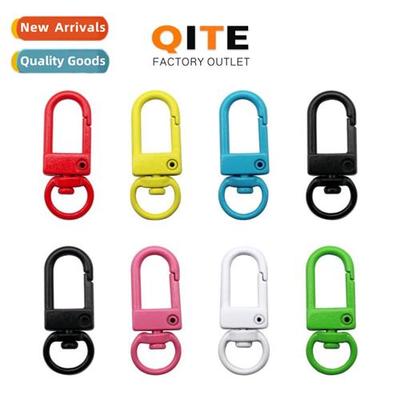 Color lacquer keychain DIY jewelry accessories lobster buckl