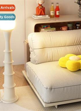 Bauhaus Roman column floor lamp cream wind bedroom bedside s