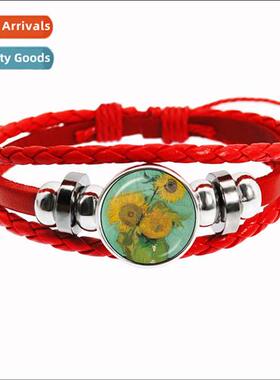 Accessories Van Gogh Famous Artists Sunflower Time Gemste Br