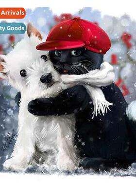 New hmade paste diamd full diamd living room art animal lsca