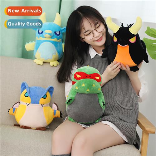 Cute cute mster hunter world game anime surrounding  extermi