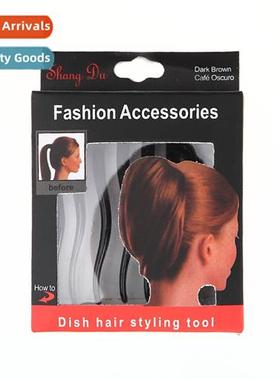 Pytail fluffy  comb insert comb braid pads heightening  tool