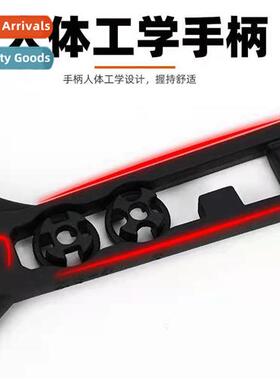 Large open-end adjustable wrench repair disassembly multi-fu