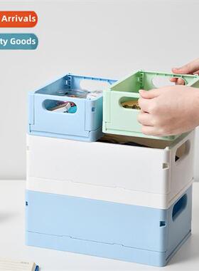 Desktop foldable organizer student statiery shelf sub sundry