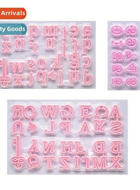 DIY Baking Tools Alphanumeric Stamping Mould Series Flip Cho