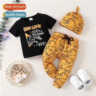 fall 2022 print childrens short dinosaur spring Boys new