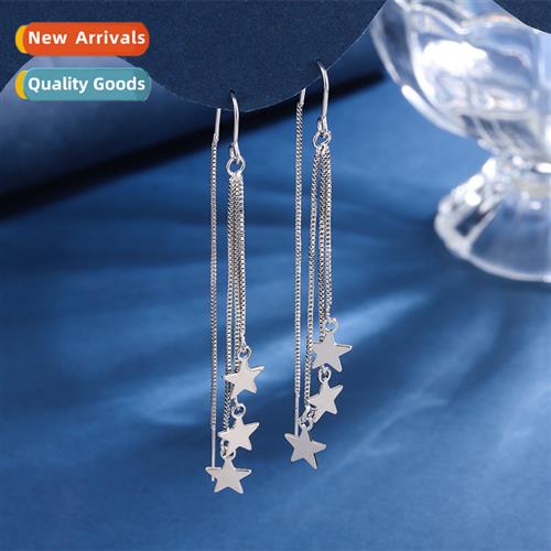 Autumn  winter star ear wire earrings female temperament lg