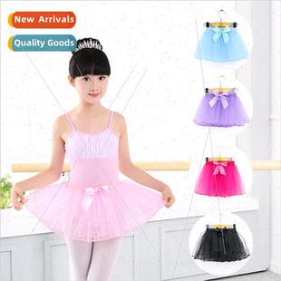 clothes practice dance toddl sarong elastic bustle Childrens