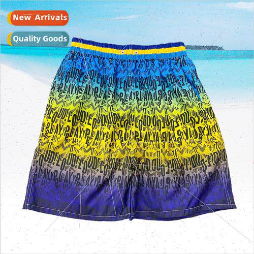 Fashion breathable mens beach pants large size casual loose