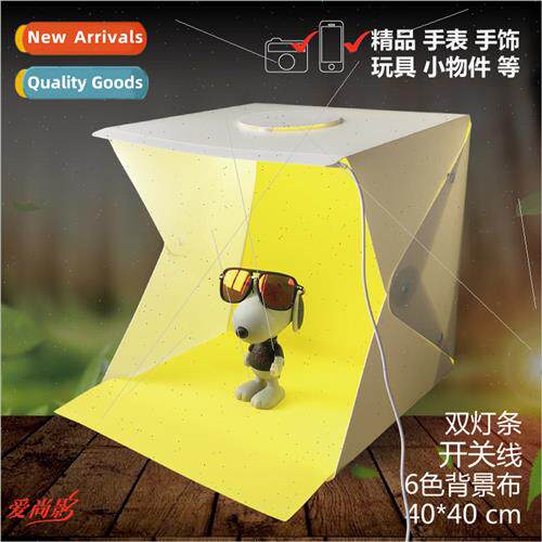 40*40cm Portable Photo Booth 2 LED Folding Mini Photo Booth