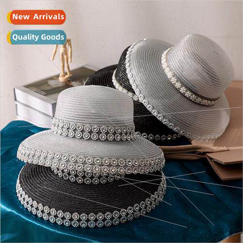Summer new straw hat French Paris fashion Hepburn wind princ