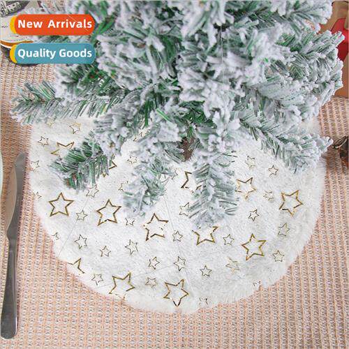 Snowflake Mini Christmas Tree Skirt 2023 Desktop Christmas T