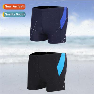 New adult swim trunks swimming high elastic comtable mens fl