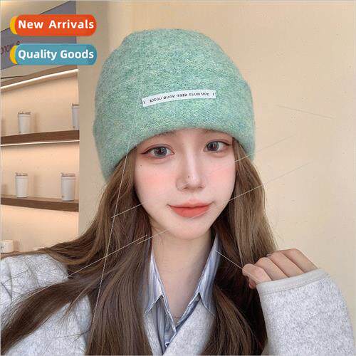 2023 new hat women fall winter wool cap cold warm loose wint